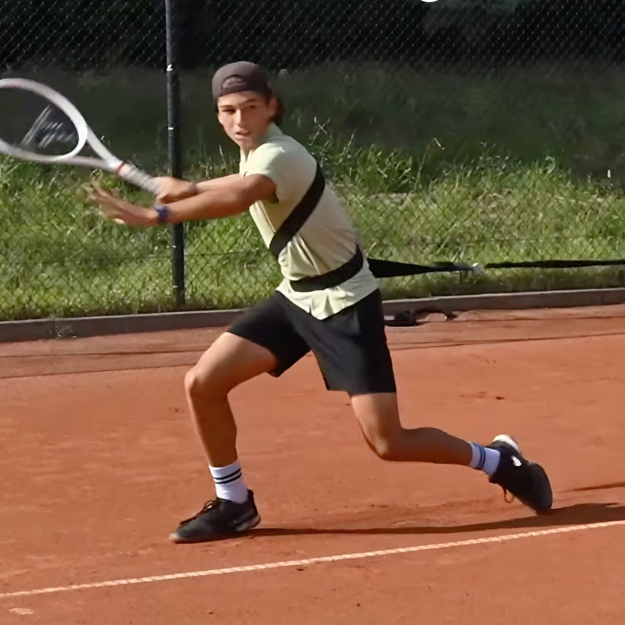 Rafael_Pagoins #1 U14 Tennis using the XPAND Kinetic Band for training